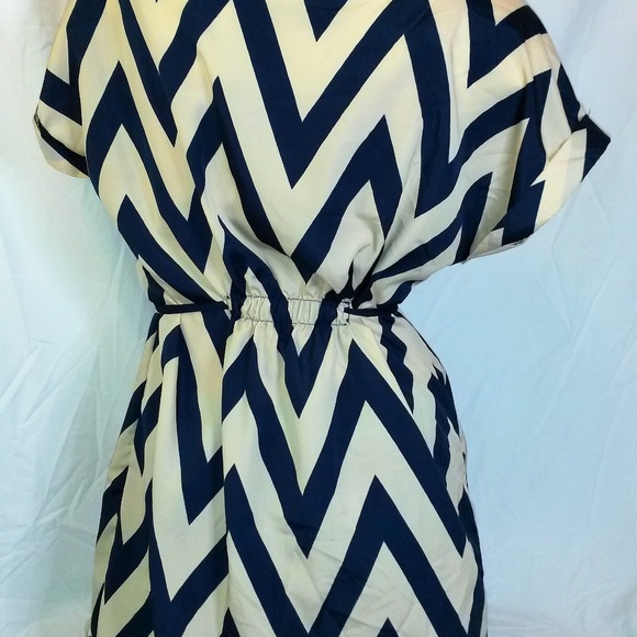 Noble U Chevron Mini Dress - Picture 2 of 2